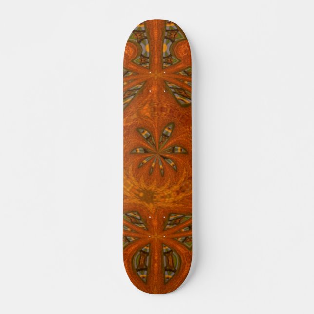 Skate Labirinto de Arte Abstrata (Frente)