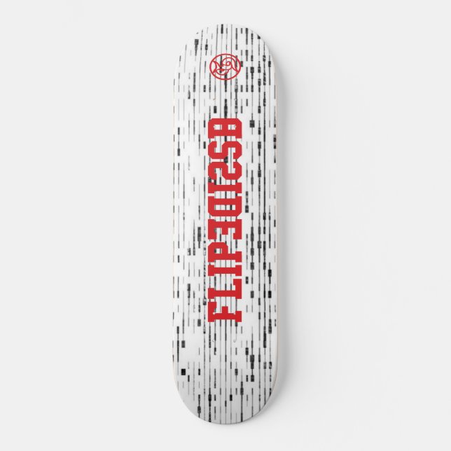 Skate Lado Do sacudir Para Os Skateboarders Reais (Frente)