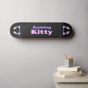 Skate Lady Gamer - Gatinho de jogos