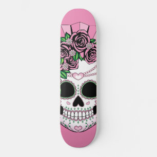 Skate Lady Sugar Skull