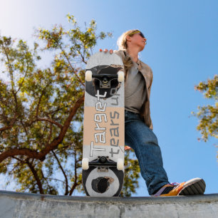 Skate lágrimas alvo