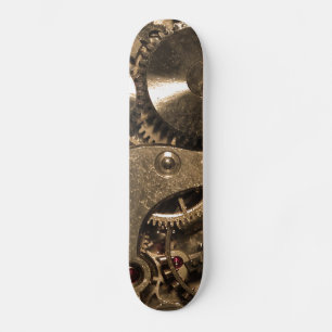 Skate Lâminas De Relógio De Metal Steampunk