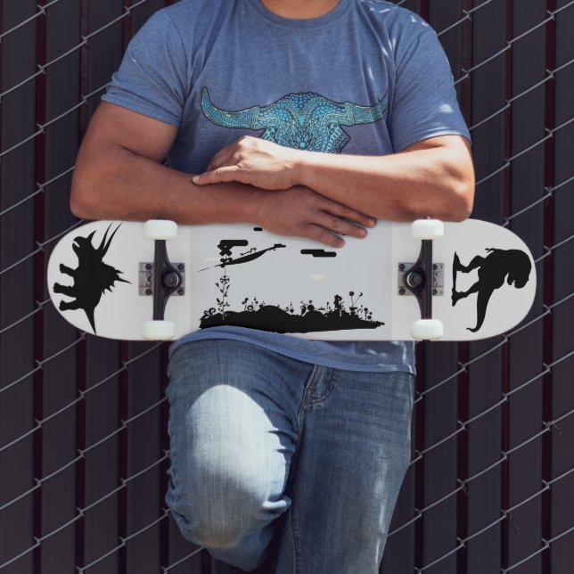 Skate Land of Dinosaurs shadow graphic image  (Ao ar livre 3)