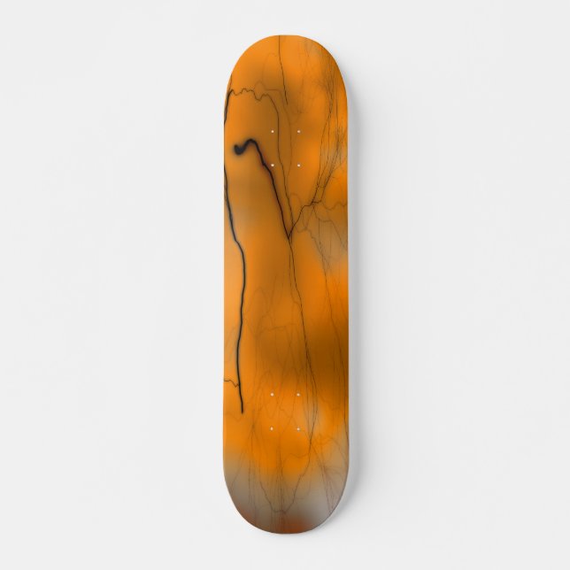 Skate Laranja Deck (Frente)