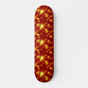 Skate Laranja e Amarelo