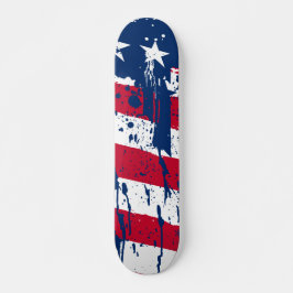 Skate Largar Sinalizador de Splash Colors America