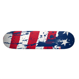 Skate Largar Sinalizador de Splash Colors America