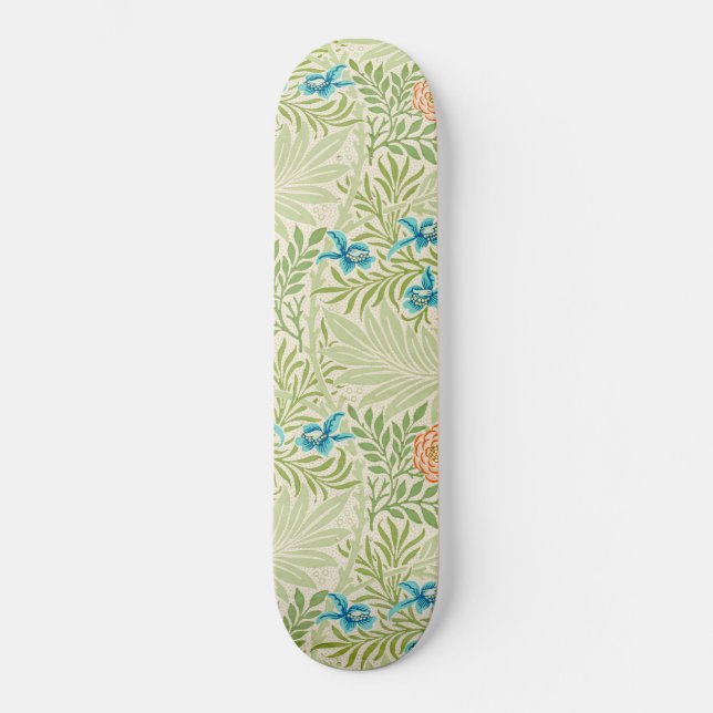 Skate Larkspur Pattern (por William Morris) (Frente)