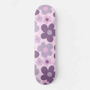 Skate Lavanda Dasies Retro Dream #1 #retro #decor #art