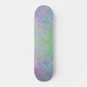 Skate Lavanda Sonho Sonho Neon Pastel Abstrato
