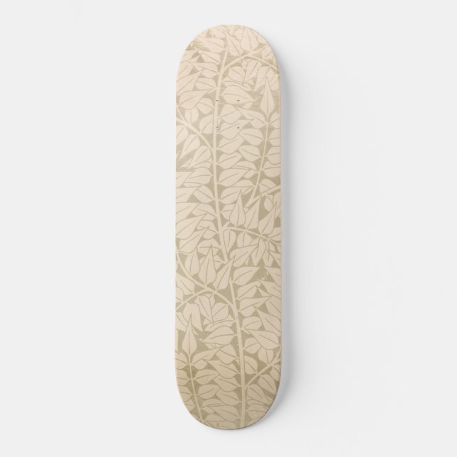 Skate Leaf e Branch Pattern (por William Morris) (Frente)