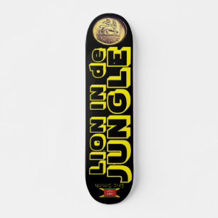 Skate LEÃO NA SELVA /ERIC SMITH Skateboard, 7¾" Deck