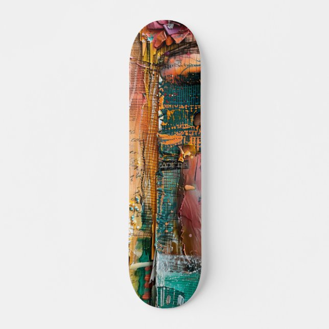 Skate Legal Abstrato Art (Frente)