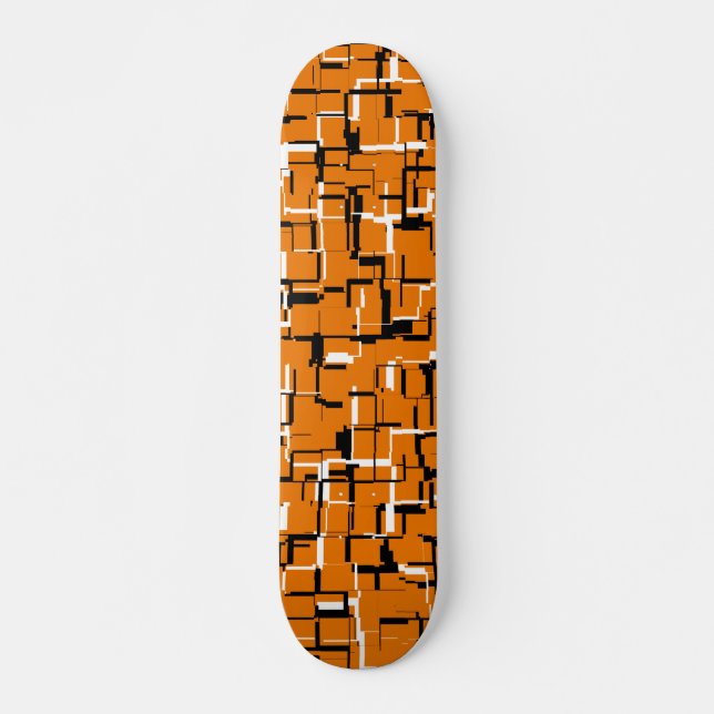 Skate LEGAL Cor-de-Cor-de-Laranja Branco (Frente)