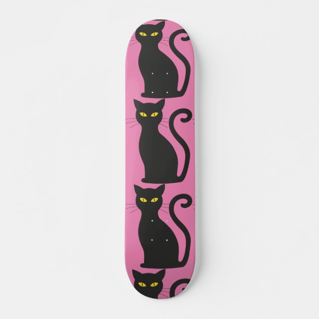 SKATE LEGAL PAINÉIS-CHAVE DE GATO PRETO (Frente)