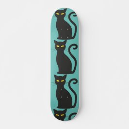 SKATE LEGAL PAINÉIS-CHAVE DE GATO PRETO
