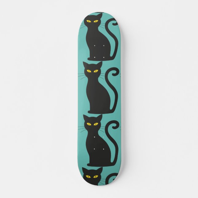 SKATE LEGAL PAINÉIS-CHAVE DE GATO PRETO (Frente)