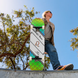 Skate Leo Zodiac - Símbolo Elemento de Kenneth Yoncich