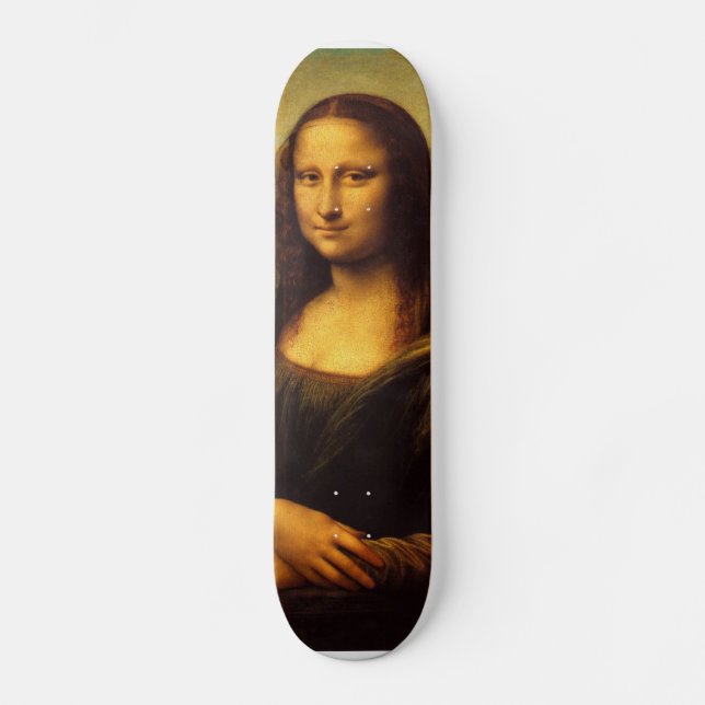 Skate Leonardo da Vinci - Mona Lisa (Frente)