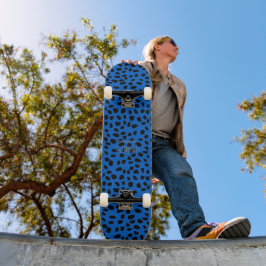 Skate Leopardo Azul HAMbWG