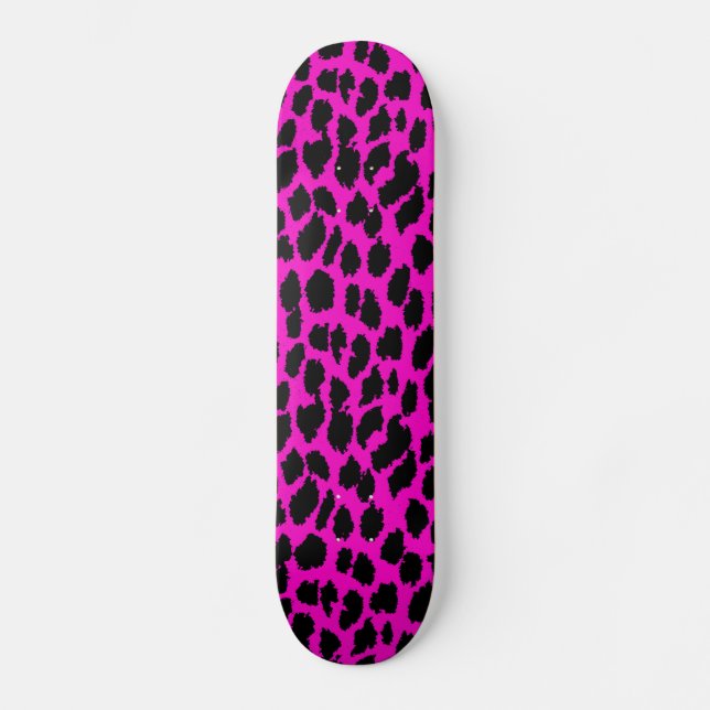 Skate Leopardo Rosa (Frente)