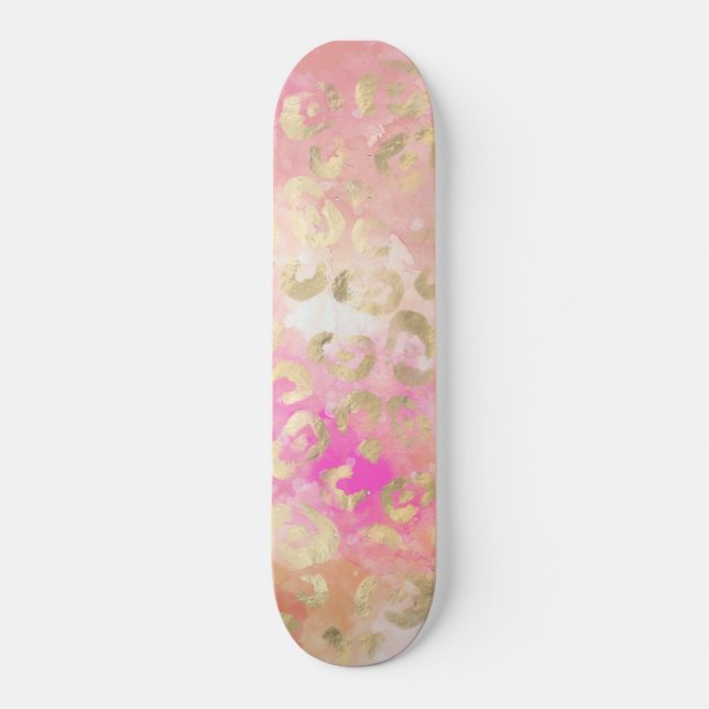 Skate Lepard Paint Series Design 5 (Frente)