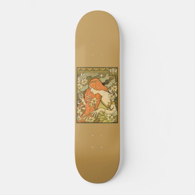 Skate L'Ermitage Woman Field of Flowers French Nouveau (Frente)