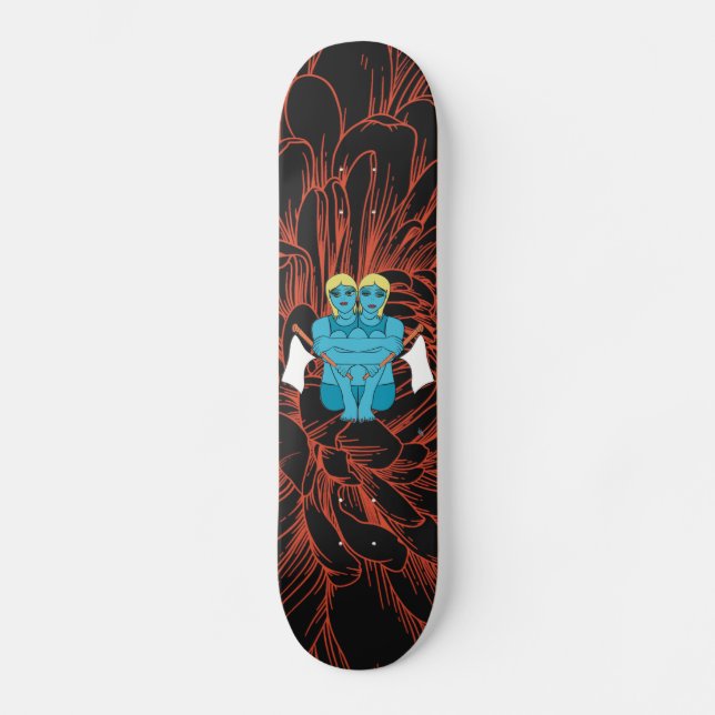 Skate Liberdade reflexiva (Frente)