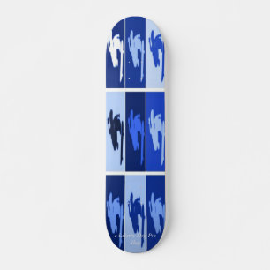 SKATE LIBERTY DOG PRO COMPRO AZUL TONELADA FRONTEIRA DEC