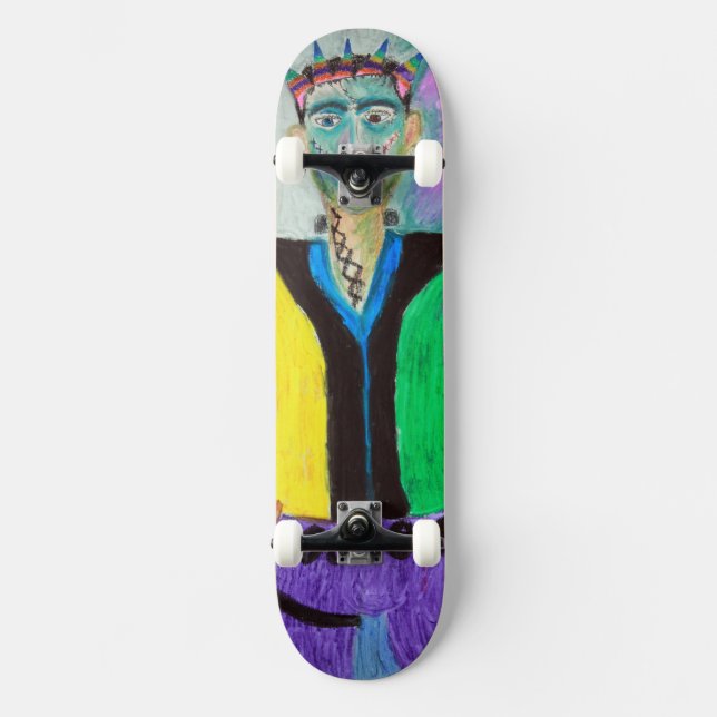 SKATE LIBERTY DOG PRO COMPRO SKATEBOARDS FRANKENSTEIN AR (Frente)