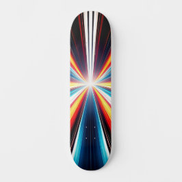 Skate Light Speed Stripes Art