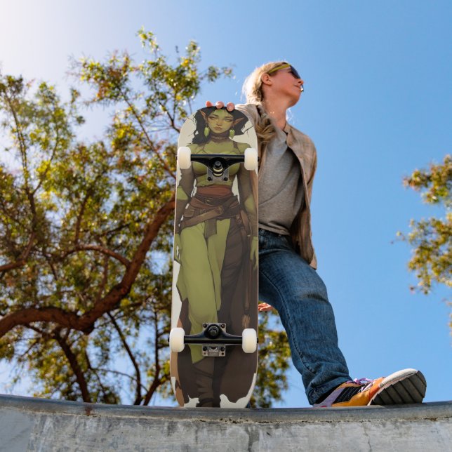 Skate Linda Orc Girl Anime (Ao ar livre 1)