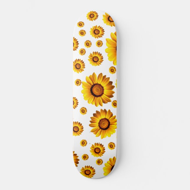 Skate Lindas flores amarelas (Frente)