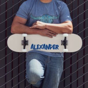 Skate Linen Modern Name Trendência Clássica