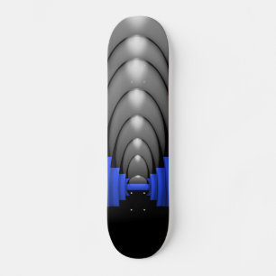 Skate Linha Azul Fino da Polícia