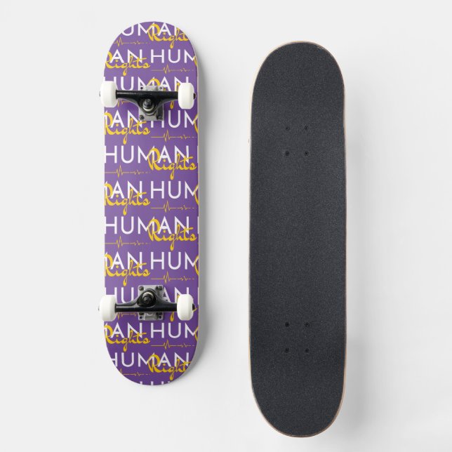 Skate Linha de vida dos direitos humanos (Frente)