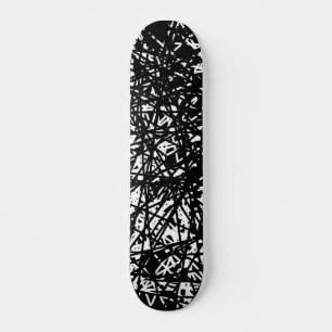 Skate Linhas abstrato