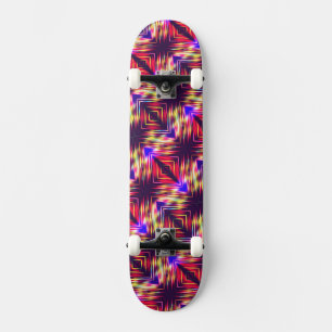 Skate Linhas coloridas abstratas