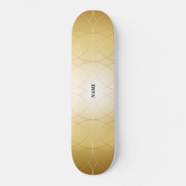 Skate Linhas de abstrato ouro