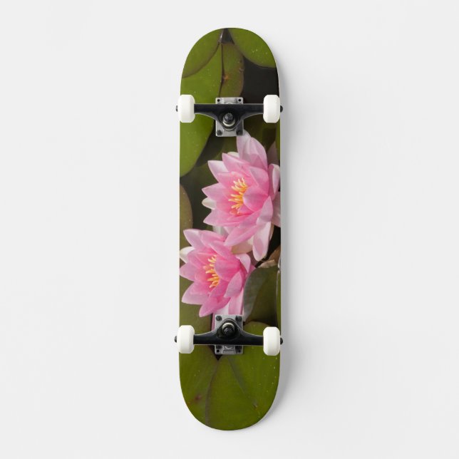 Skate Lírios de água floridos (Frente)