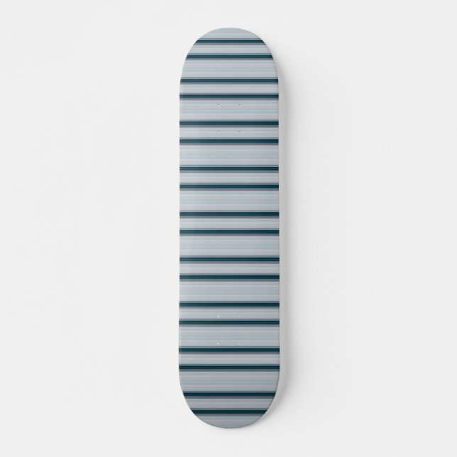 Skate Listras azuis cinza fofas  (Frente)