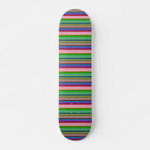Skate Listras coloridas quentes