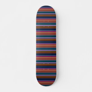 Skate Listras coloridas retrô fofas