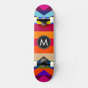 Skate Listras de Chevron Chic da Moda #2