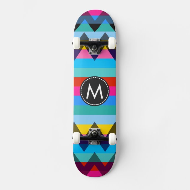 Skate Listras de Chevron na Moda #27 (Frente)