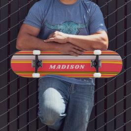 Skate Listras Modernas Legais Nome Personalizado Customi