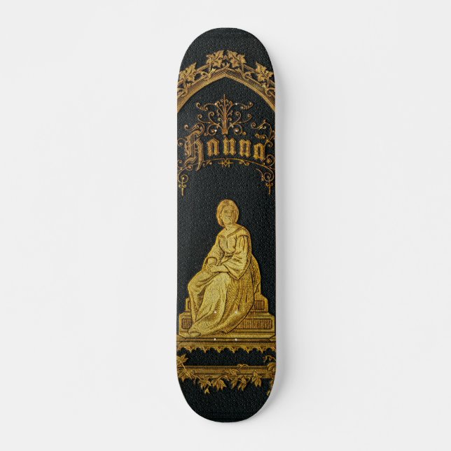 Skate Livro de oração judaico dourado Hanna da (Frente)
