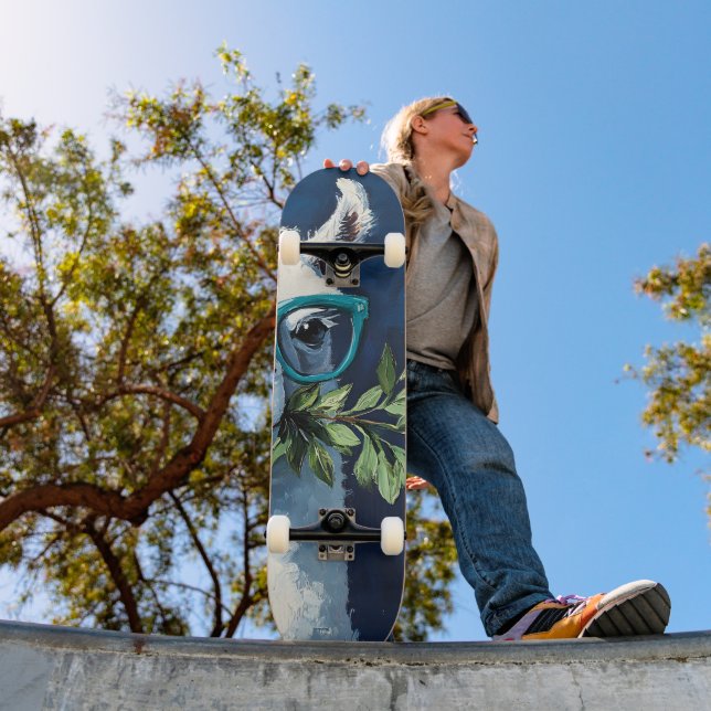 Skate Llama Inteligente Chic (Ao ar livre 1)