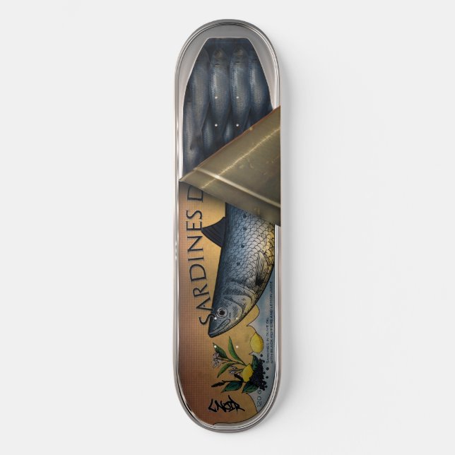Skate LNoir - Urban Sardines Deck (Frente)