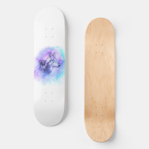 Skate Lobo Aquarela